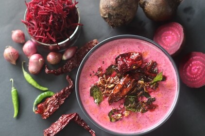 Beetroot Pachadi (Shutterstock) Beetroot Pachadi (Shutterstock)