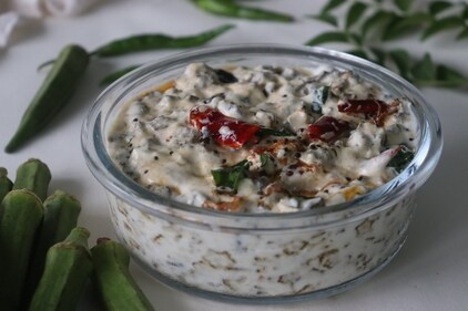 Vendakkai Thayir Pachadi (Shutterstock) Vendakkai Thayir Pachadi (Shutterstock)
