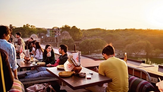 The action was taken after a detailed inspection of the popular market to check whether restaurants in the area were meeting the prescribed noise pollution norms. (File)