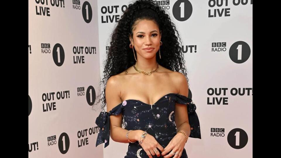 Vick Hope says that when her husband Calvin Harris is not around, she listens to music from his ex, Taylor Swift.