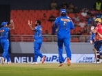 Mumbai Indians bowler Jasprit Bumrah celebrates a wicket. Mumbai Indians bowler Jasprit Bumrah celebrates a wicket.