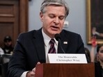 FBI director Christopher Wray has warned that Chinese hackers are waiting for the ‘right moment’ to attack US infrastructure (REUTERS/Michael A. McCoy)