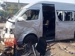 At least two people were killed in a suicide blast attack in Pakistan's Karachi on Friday. At least two people were killed in a suicide blast attack in Pakistan's Karachi on Friday.