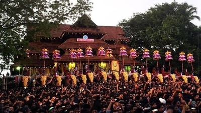 This year, Thrissur Pooram will be celebrated on April 20. (Pinterest) This year, Thrissur Pooram will be celebrated on April 20. (Pinterest)