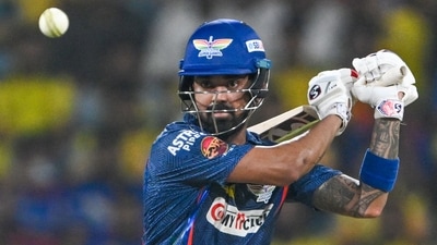 Lucknow Super Giants' captain KL Rahul plays a shot during the Indian Premier League (IPL) Twenty20 cricket match between Lucknow Super Giants and Chennai Super Kings at the Ekana Cricket Stadium (AFP) Lucknow Super Giants' captain KL Rahul plays a shot during the Indian Premier League (IPL) Twenty20 cricket match between Lucknow Super Giants and Chennai Super Kings at the Ekana Cricket Stadium (AFP)