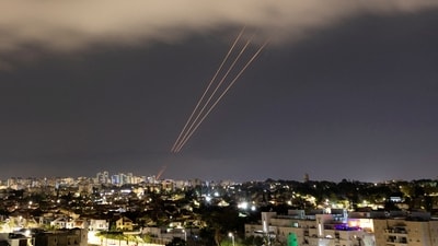 The Israeli strike was reportedly in retaliation for Iran's missile and drone assault on April 13. (File) (REUTERS)