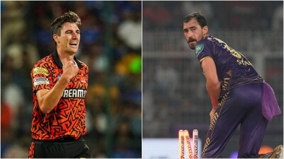 Pat Cummins (L) and Mitchell Starc were among the highest earners in the IPL 2024 auction (PTI)