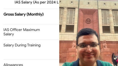 The CA’s post on salary comparison with IAS officers has sparked chatter on X. (X/@CAChirag) The CA’s post on salary comparison with IAS officers has sparked chatter on X. (X/@CAChirag)