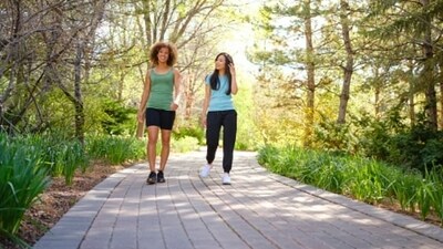 Walking helps in burning calories, thereby boosting weight loss. It also helps in improving the overall bone strength of the body. (Unsplash) Walking helps in burning calories, thereby boosting weight loss. It also helps in improving the overall bone strength of the body. (Unsplash)