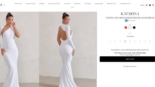 The price of the dress Malaika Arora wore for the photoshoot. (clubllondon.us) The price of the dress Malaika Arora wore for the photoshoot. (clubllondon.us)