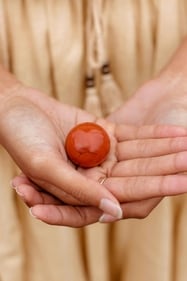 Carnelian works well with fire signs Carnelian works well with fire signs