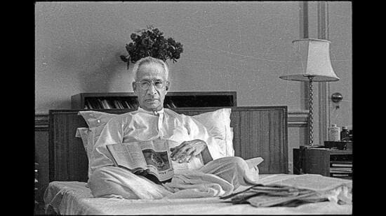 Dr Sarvepalli Radhakrishnan died in Madras late on April 16, 1975, after a protracted illness. He was 86. (HT Archive)