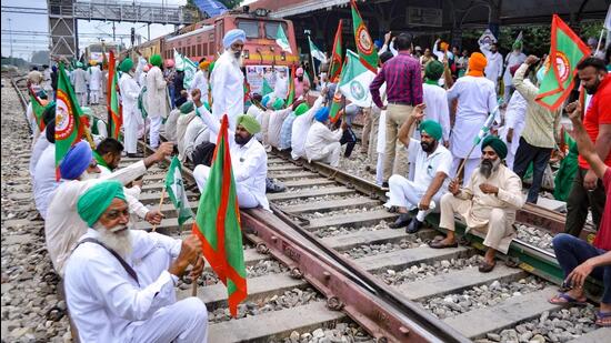 Indian Railways officials clarified that the cancellations were necessary to prioritise clearance for diverted trains passing through Chandigarh. (HT file)