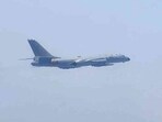 An aircraft of China's People's Liberation Army (PLA) takes part in military drills near Taiwan. An aircraft of China's People's Liberation Army (PLA) takes part in military drills near Taiwan.