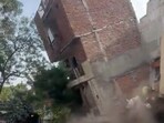 Four-storey building collapses at Delhi's Kalyanpuri Four-storey building collapses at Delhi's Kalyanpuri
