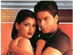 Sonali Bendre was seen along with Shah Rukh Khan in Duplicate.