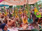 The farmers have been protesting under the Samyukta Kisan Morcha and Kisan Mazdoor Morcha banner in Patiala's Shambhu. The farmers have been protesting under the Samyukta Kisan Morcha and Kisan Mazdoor Morcha banner in Patiala's Shambhu.