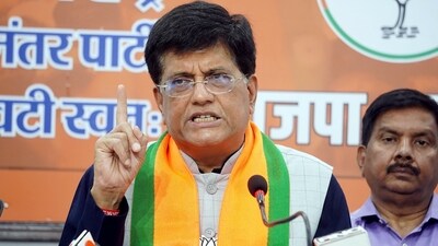 Union Commerce and Industry Minister and Bharatiya Janata Party (BJP) North Mumbai candidate Piyush Goyal (ANI)