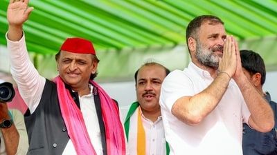 In Amroha, the main electoral contest is between Kanwar Singh Tanwar of the BJP and Danish Ali of the Congress. BSP's Mujahid Husain is also in the poll fray. There are a total of 12 candidates contesting from Amroha. (ANI) In Amroha, the main electoral contest is between Kanwar Singh Tanwar of the BJP and Danish Ali of the Congress. BSP's Mujahid Husain is also in the poll fray. There are a total of 12 candidates contesting from Amroha. (ANI)