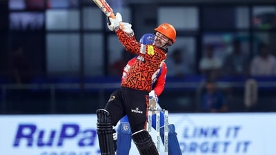 Travis Head plays a shot during the match against Delhi Capitals in the Indian Premier League (IPL) 2024, at Arun Jaitley Stadium (ANI ) Travis Head plays a shot during the match against Delhi Capitals in the Indian Premier League (IPL) 2024, at Arun Jaitley Stadium (ANI )