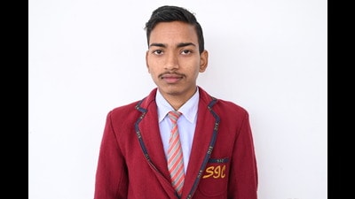 Intermediate topper Shubham Verma aspires to become an IAS officer. (Sourced)