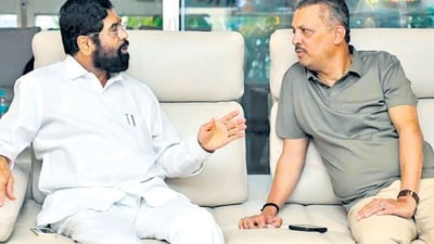 Milind Narvekar still enjoys cordial relations with chief minister Eknath Shinde (HT Photo) Milind Narvekar still enjoys cordial relations with chief minister Eknath Shinde (HT Photo)