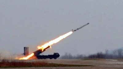 In this photo provided Saturday by the North Korean government, a missile that the state media call "Hwasal-1 Ra-3 strategic cruise missile", is launched from transporter erector launcher vehicle in North Korea (AP) In this photo provided Saturday by the North Korean government, a missile that the state media call "Hwasal-1 Ra-3 strategic cruise missile", is launched from transporter erector launcher vehicle in North Korea (AP)