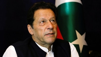 Former Pakistan Prime Minister Imran Khan. (Reuters)