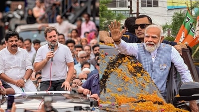 Congress leader Rahul Gandhi and Prime Minister Narendra Modi. (File) Congress leader Rahul Gandhi and Prime Minister Narendra Modi. (File)