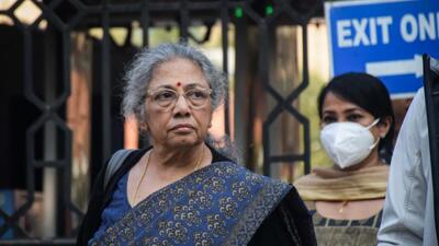Soumya’s mother, Madhavi Vishwanathan, said that the bails were a mockery of justice. (HT Archive) Soumya’s mother, Madhavi Vishwanathan, said that the bails were a mockery of justice. (HT Archive)