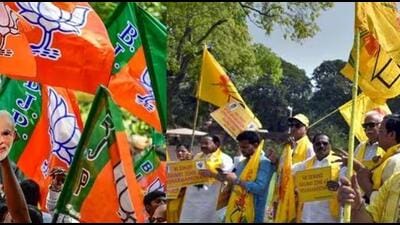The alliance between the BJP and TDP was formalised on March 9. (File Photos) The alliance between the BJP and TDP was formalised on March 9. (File Photos)
