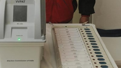 The online channel published a piece of news stating that electronic voting machines kept in the capital district have glitches. (HT File) The online channel published a piece of news stating that electronic voting machines kept in the capital district have glitches. (HT File)