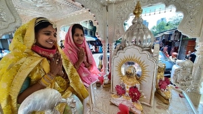 Global Celebrations: Mahavir Jayanti is celebrated not only in India but also across the world, where Jain communities reside. (HT Photo/Praful Gangurde) Global Celebrations: Mahavir Jayanti is celebrated not only in India but also across the world, where Jain communities reside. (HT Photo/Praful Gangurde)
