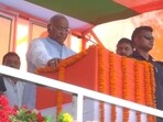Congress president Mallikarjun Kharge 
