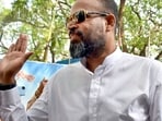 Former cricketer and Trinamool Congress (TMC) candidate from Berhampore constituency, Yusuf Pathan during a campaign, in Murshidabad, West Bengal. (PTI) Former cricketer and Trinamool Congress (TMC) candidate from Berhampore constituency, Yusuf Pathan during a campaign, in Murshidabad, West Bengal. (PTI)