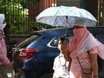 A heatwave is declared in plains when the maximum temperature is over 40°C. (HT file image)