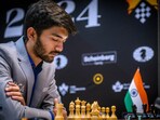 Grandmaster Gukesh D during the FIDE Candidates 2024 chess tournament, in Toronto, Canada Grandmaster Gukesh D during the FIDE Candidates 2024 chess tournament, in Toronto, Canada