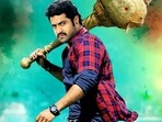 Jr NTR in a still from Ramayya Vasthavayya.