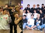 BTS and Seventeen. BTS and Seventeen.