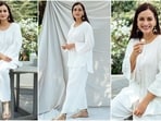 As the summer season gets underway, Dia Mirza is here to give you some summer fashion inspiration with her sartorial choices. The actress is a total stunner who is always hitting the fashion targets like a pro. Whether it's a traditional saree or a chic jumpsuit, she can pull off any look to perfection. Dia is known for her elegant and classy dressing sense and her Instagram feeds filled with ethnic looks are a treasure trove of style inspiration for all her followers. Just a day ago, she turned heads in an exquisite saree and this time around, she serves up fashion goals in a white co-ord set.