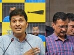 Saurabh Bharadwaj and Arvind Kejriwal