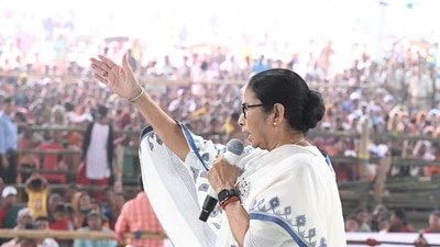 West Bengal CM Mamata Banerjee during election campaign in West Bengal. (HT file photo) West Bengal CM Mamata Banerjee during election campaign in West Bengal. (HT file photo)