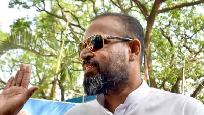Former cricketer and Trinamool Congress (TMC) candidate from Berhampore constituency, Yusuf Pathan during a campaign, in Murshidabad, West Bengal. (PTI) Former cricketer and Trinamool Congress (TMC) candidate from Berhampore constituency, Yusuf Pathan during a campaign, in Murshidabad, West Bengal. (PTI)