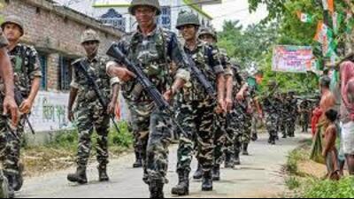 An official spokesperson said two companies each will be deployed in Ambala, Hisar, Sirsa and Rohtak parliamentary seats in Haryana. (HT file photo) An official spokesperson said two companies each will be deployed in Ambala, Hisar, Sirsa and Rohtak parliamentary seats in Haryana. (HT file photo)