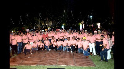 As many as 88 players teed off at the Baisakhi invitational golf tournament held at the Chandigarh Golf Club. (HT Photo)