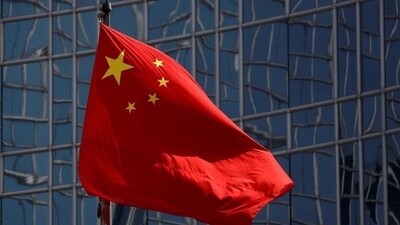 The Chinese national flag is seen in Beijing, China. (Reuters)