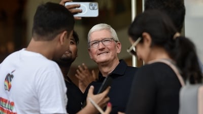 Apple CEO Tim Cook has been quickly building up Apple's presence in India in terms of infra as well as staff. (Bloomberg) Apple CEO Tim Cook has been quickly building up Apple's presence in India in terms of infra as well as staff. (Bloomberg)