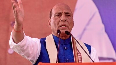 Union Defence Minister Rajnath Singh (PTI file photo)