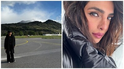 On Saturday, Priyanka Chopra took to Instagram to share pictures from her Swiss trip, treating fans to a collection of dreamy photos and videos. In the first picture, Priyanka flaunted flawless makeup and hair. (All pics: Priyanka Chopra/Instagram) On Saturday, Priyanka Chopra took to Instagram to share pictures from her Swiss trip, treating fans to a collection of dreamy photos and videos. In the first picture, Priyanka flaunted flawless makeup and hair. (All pics: Priyanka Chopra/Instagram)