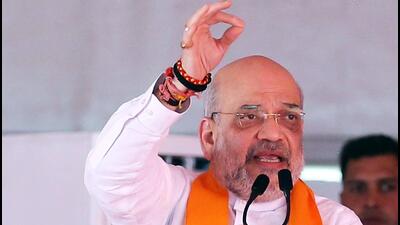Union home minister Amit Shah. (ANI) Union home minister Amit Shah. (ANI)